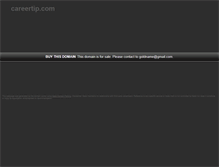 Tablet Screenshot of careertip.com